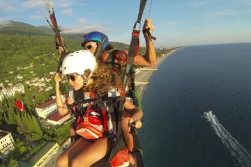 Tandem Paragliding in Alanya with Professional Licensed Pilots