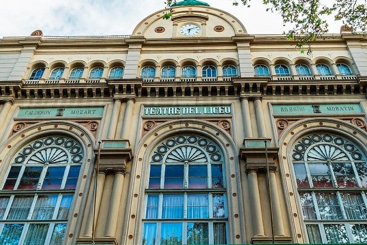 Teatre de Liceu. This is the oldest and most prestigious theatre in Barcelona