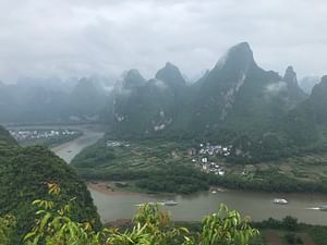 Half Day Private Tour to Xianggong Mountains and Tea Plantation from Yangshuo