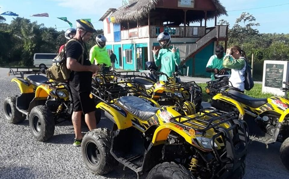 ATV Adventure and Wildlife Tour in Coxen Hole, Honduras
