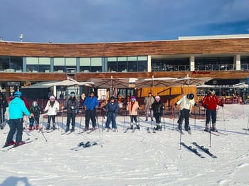 Shahdag Mountain Ski Resort - Gusar - Azerbaijan. Skiing Activity