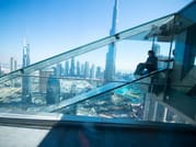 Dubai Sky View Glass Slide, Dubai Mall Shopping, Burj Khalifa 124/125th floor and Musical Fountain Show tour with Private Transfers 5