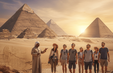 Giza Pyramids and Ancient Sites Tour from Cairo