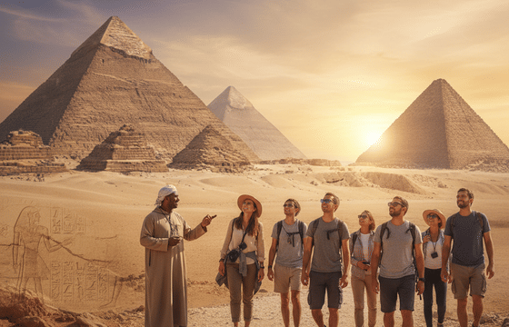 Cairo: Giza Pyramids, Memphis, Dahshur & Saqqara Tour