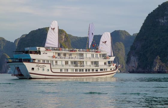 Bai Tu Long Bay Luxury Cruise 2D/1N: Visit Bai Tu Long bay & pristine places
