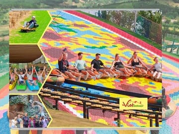 Dalat Mongo Land, Crazy House and Mario Kart