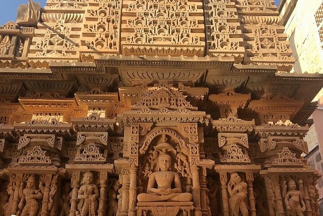 Inside Part of Osian Temple