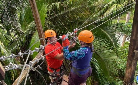 Ziplining Adventure Above the Rainforest in Belize