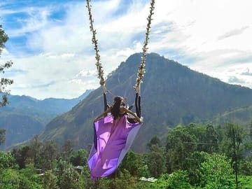 Ella Swing Adventure Over Scenic Sri Lanka Landscapes