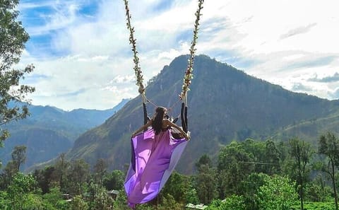 Ella Swing Adventure Over Scenic Sri Lanka Landscapes