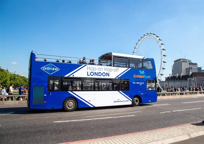 Hop-on Hop-off Bus Tour 72hr Ticket + FREE Extra 24hrs