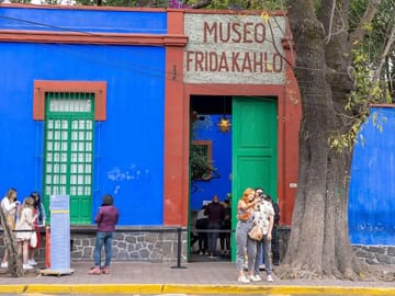 Frida Kahlo Museum Casa Azul Entry Ticket and Anahuacalli Access
