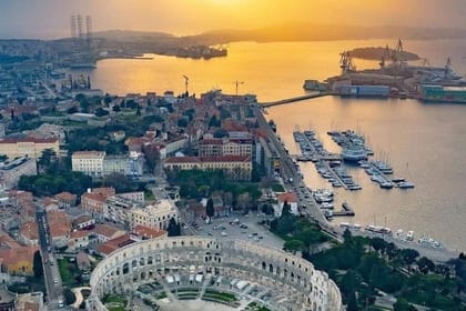 Magical Istria: Pula & Rovinj from Zagreb