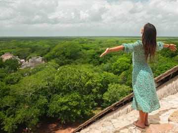 Ek Balam Archaeological Tour with Cenote Swim and Valladolid Visit