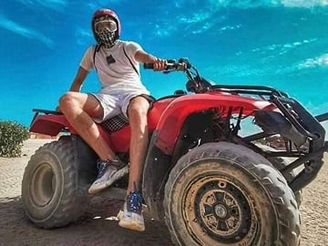 Hurghada Quad Bike Safari: 3-Hour Desert & Camel Ride