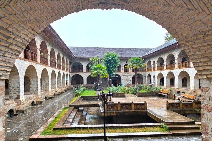 Sheki Khan Palace-Sheki-Khan_palace_Sheki tour-SHeki caravanserai_VLA tourism