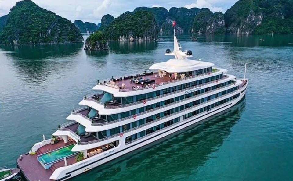 6 Star Ha Long Bay 2 Day 1 Night Cruise with Catherine Cruises