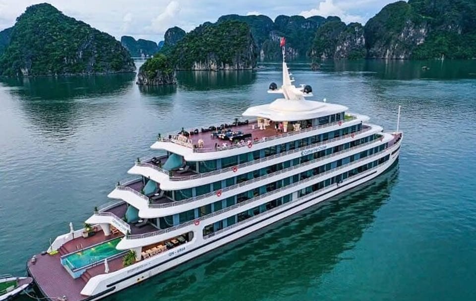 6 Star Ha Long Bay 2 Day 1 Night Cruise with Catherine Cruises