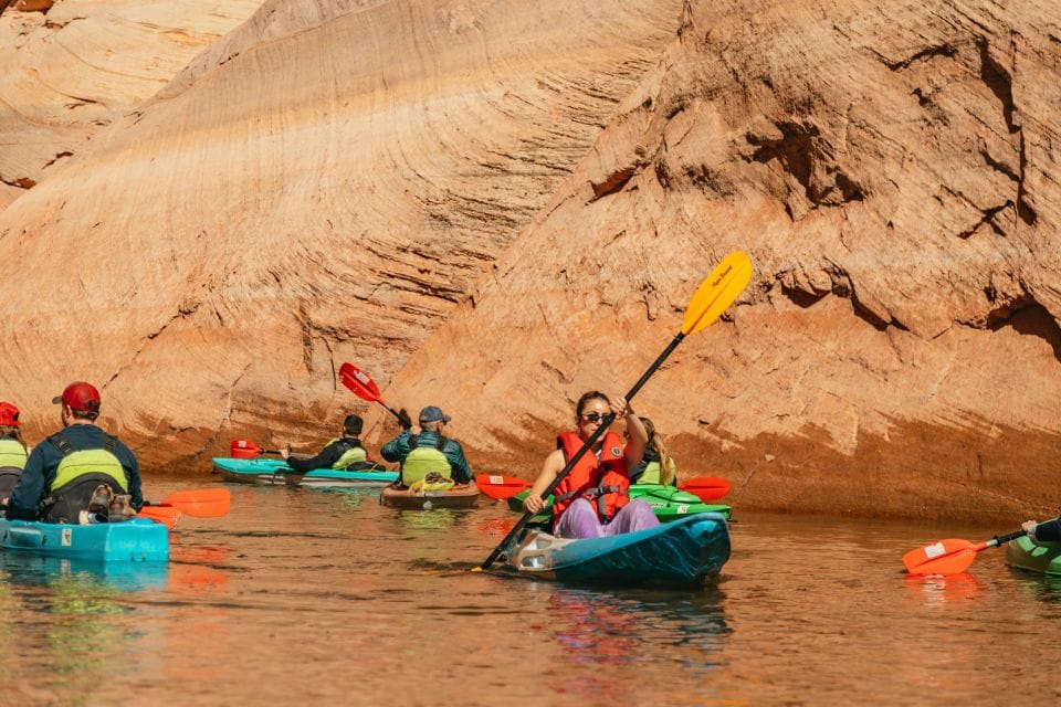Page/Lake Powell: Guided Kayak & Water Antelope Canyon Tour 5