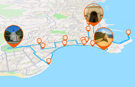 Ajaccio Audio Guided Walking Tour with 18 Historic Insights