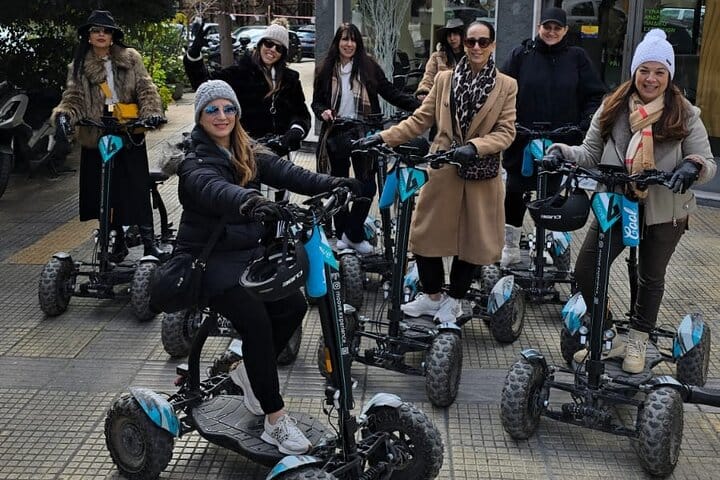 Modern Athens Electric ATV Scooter Tour