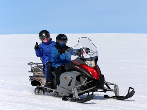 Snowmobiling