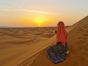Sunrise in Merzouga
