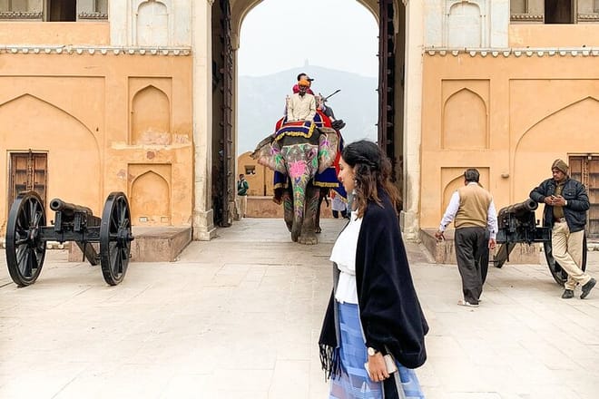 Inside Part of Amer Fort