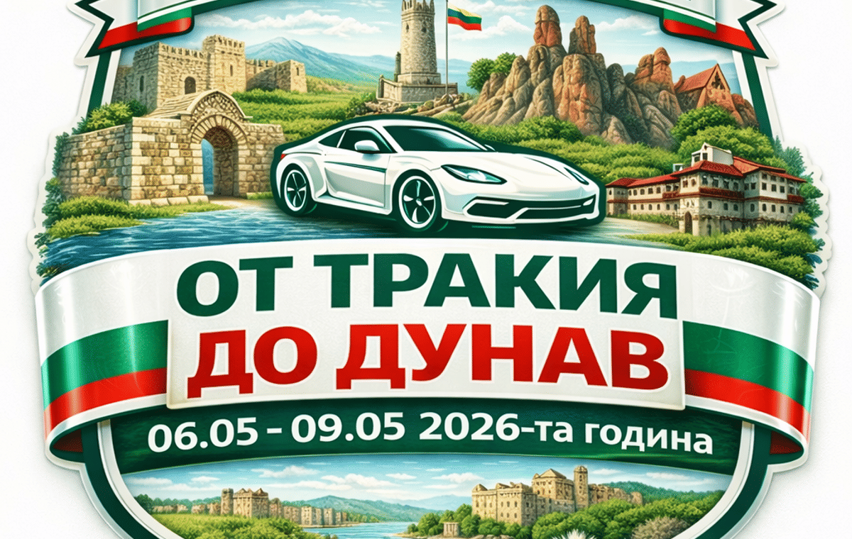 Автомобилна обиколка „От Тракия до Дунав“ 06.05-09.05.2026г.