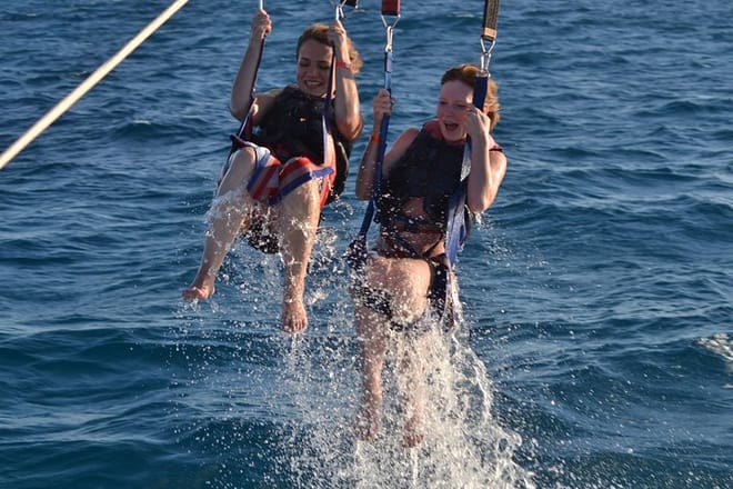 Parasailing Adventure On Marine Fly to Sky - Hurgahda