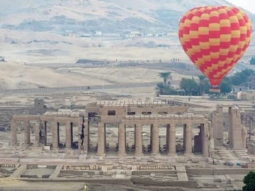 Luxor West Bank Temples Tour with Hot Air Balloon Ride