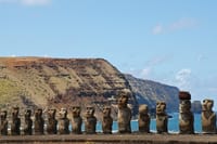 Discover the mystical Easter Island and its famous gigantic stone statues 2