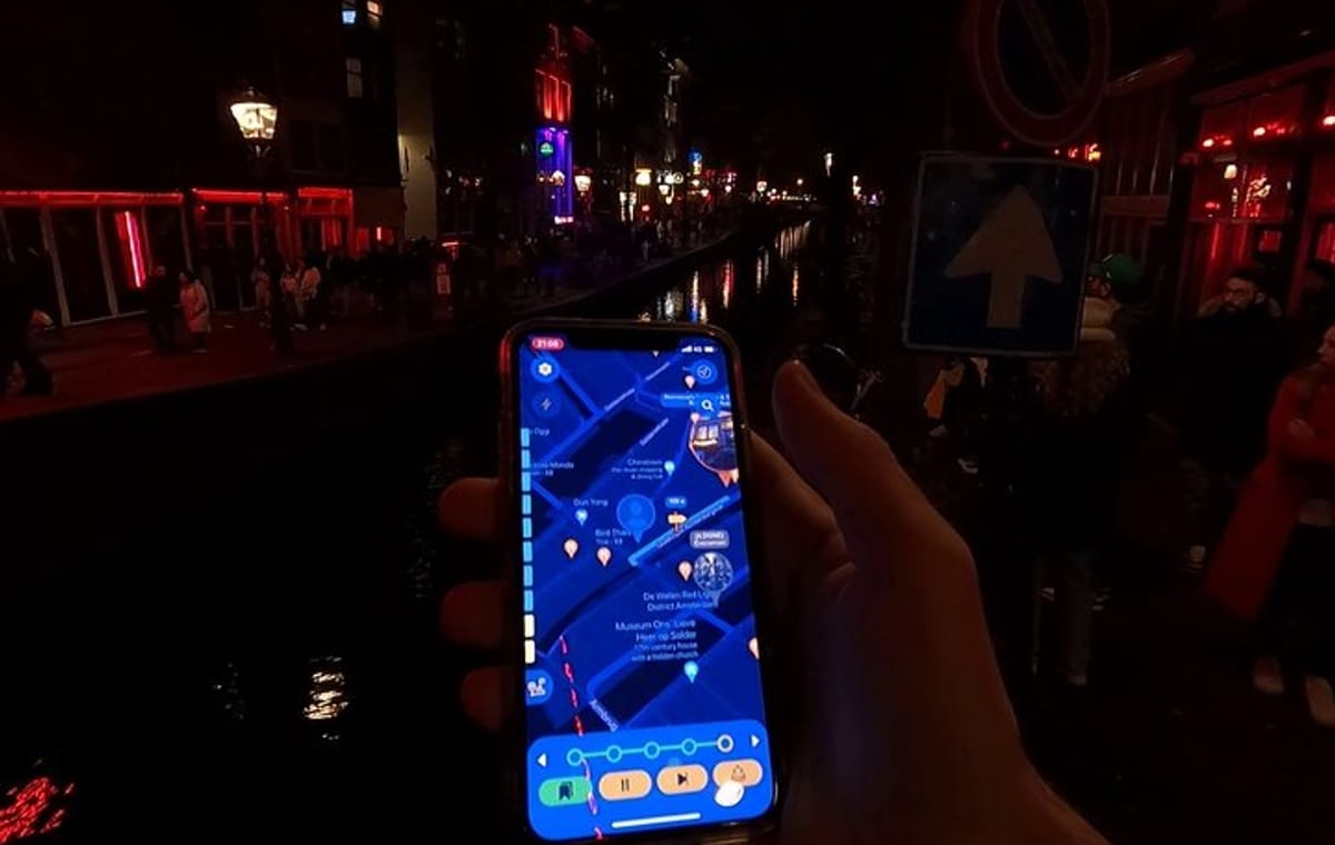 Red Light District Smartphone App Self-Guided GPS Walking Tour