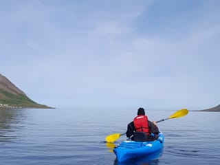 Guided kayak tour in Siglufjörður / Siglufjordur., photo 7