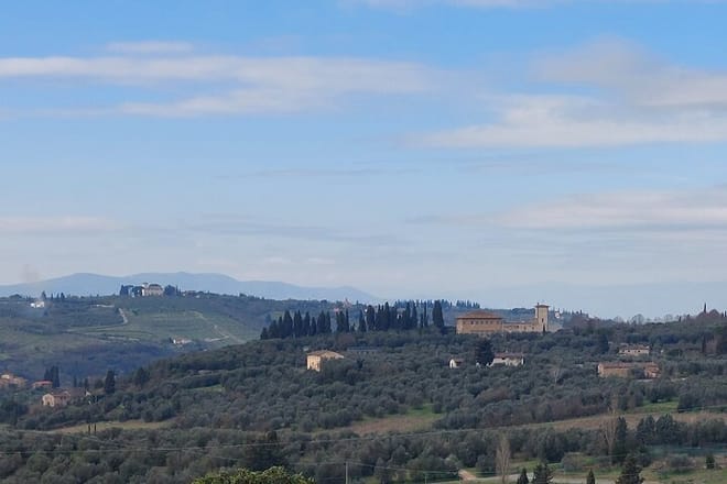 view on the hills