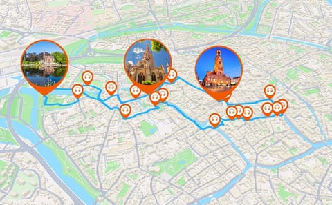 Audio Guided Walking Tour of Historic Bruges, Belgium