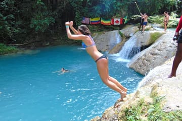 Private Blue Hole and Secret Falls Day Trip from Montego Bay