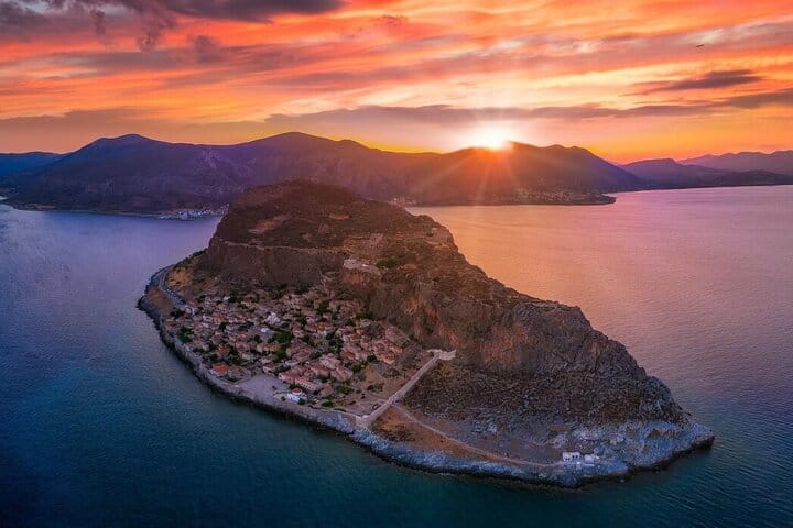 2 Days Mystras Sparta and Monemvasia Private Tour