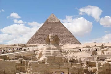 Giza Pyramids and Sphinx Tour with Camel Ride
