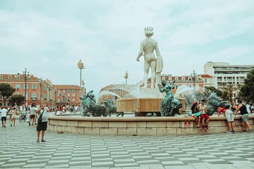 Photoshoot Experience at Place Massena in Nice