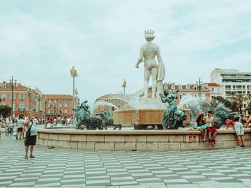 Photoshoot Experience at Place Massena in Nice