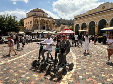 Electric Scooter Tour of Ancient Athens Landmarks