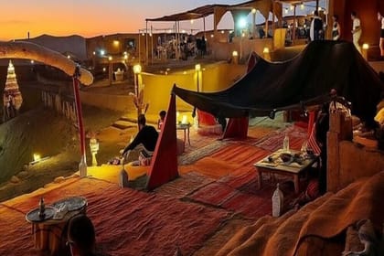 Agafay Desert Experience Camel Trek, Quad Ride & Dinner Show