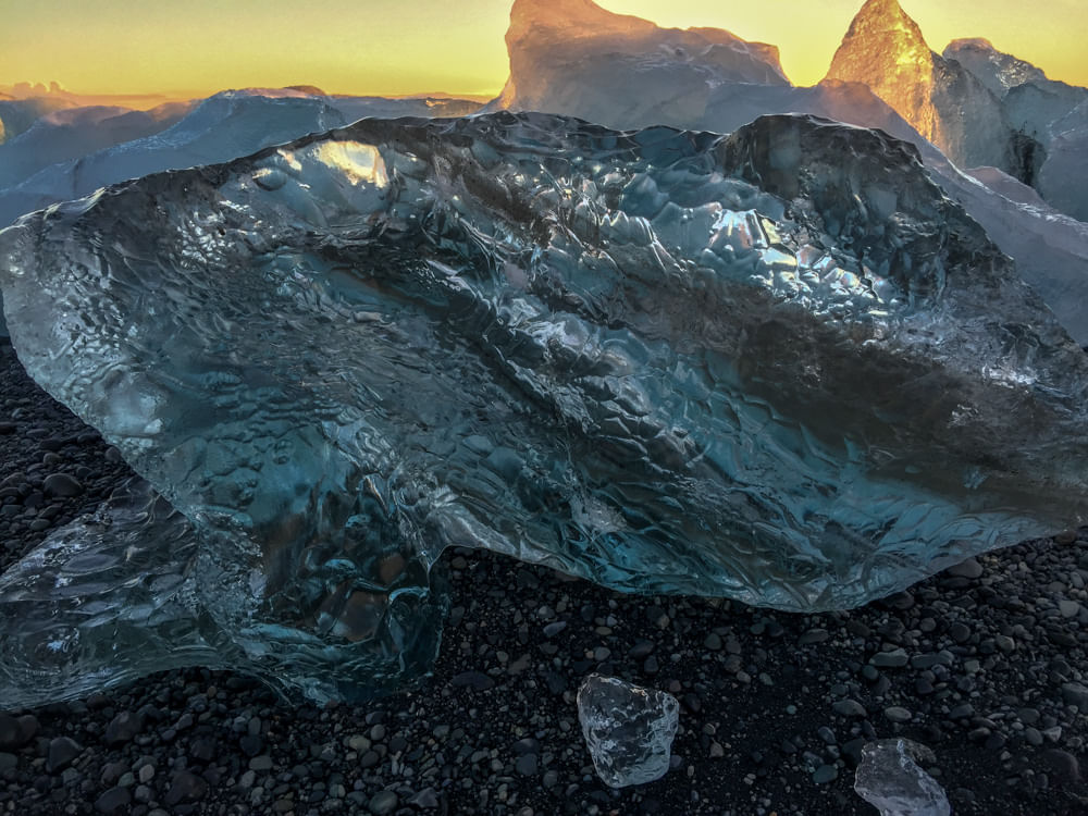 Jökulsárlón Glacier Lagoon during Iceland multi day tours