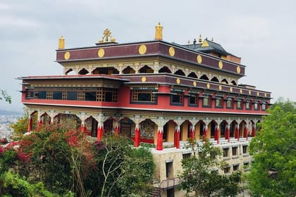 Half Day Kopan Monastery with Boudhanath stupa sightseeing tour