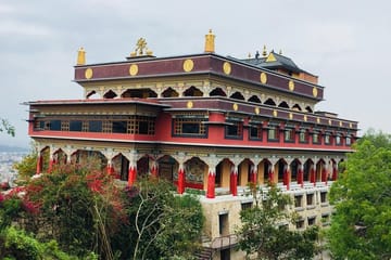 Kopan Monastery and Boudhanath Stupa Half-Day Tour in Kathmandu