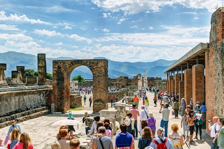 Guided Tour of Pompeii and Herculaneum with Lunch and Ticket  3
