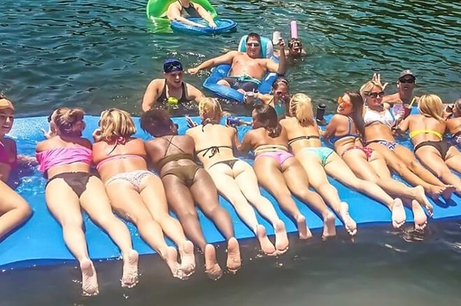 Miami: Island Swimming Fun on Biscayne Bay on Deserted Island