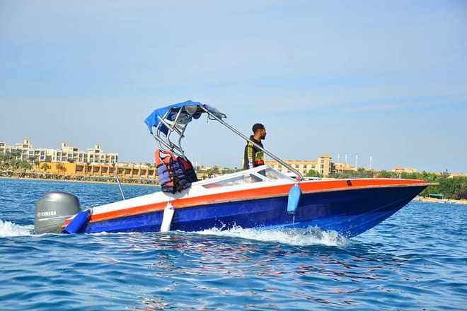 Private Speed Boat to the dolphin house Hurghada
