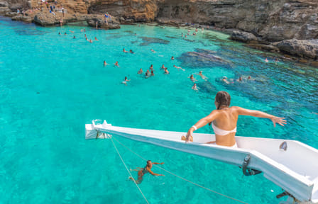 Full-Day Cruise to Comino and the Blue Lagoon from Bugibba Jetty